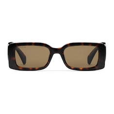 Rectangular frame sunglasses