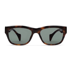 Rectangular frame sunglasses