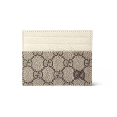 Bi-color card case with GG detail