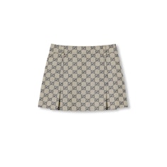 Children's GG canvas skirt