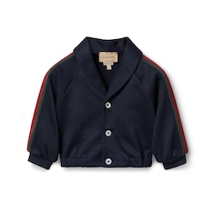 Baby jersey jacket with Web