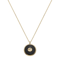 Collar de cadena Gucci Interlocking de 18 ct