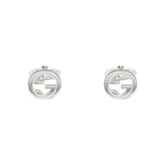 Gemelli Gucci Interlocking in argento 