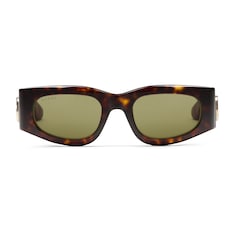 Rectangular frame sunglasses