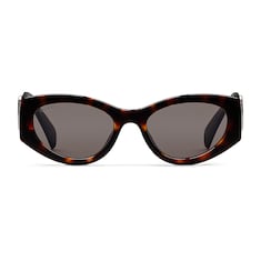 Lentes de sol con marco con forma de ojo de gato