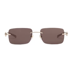 Sonnenbrille mit rechteckigem Rahmen