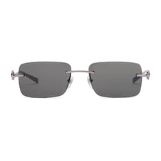 Rectangular frame sunglasses