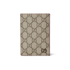 Gucci Rosso Ancora red interior passport case