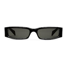 Rectangular frame sunglasses