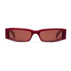 Gafas de sol con marco rectangular