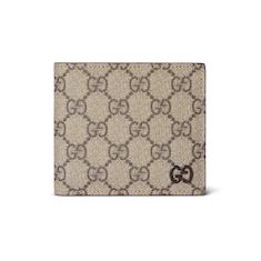 Brown interior GG coin wallet 