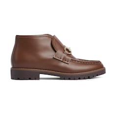 Bota infantil de piel con Horsebit