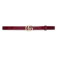 Ceinture fine GG Milano