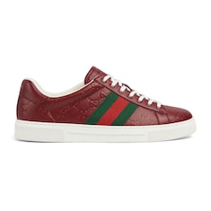 حذاء سنيكرز Gucci Ace مع شريط ويب للرجال