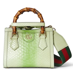 Mini cabas Gucci Diana en python