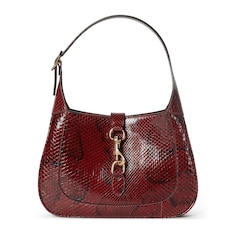 Bolso de hombro Gucci Jackie de pitón