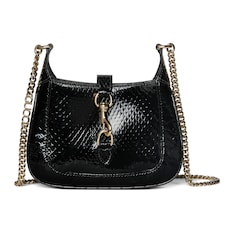 Mini sac Gucci Jackie Notte en python