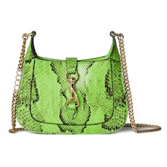 Gucci Jackie Notte Mini-Tasche aus Pythonleder