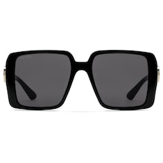 Sonnenbrille mit eckigem Rahmen