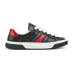 Baskets Gucci Ace avec bande Web pour homme