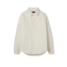 GG canvas quilted shirt