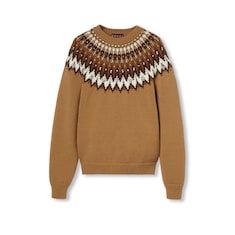 Jersey de jacquard de lana noruega