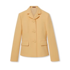 Blazer aus leichtem Woll-Crêpe