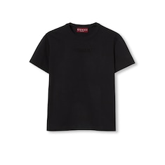 Camiseta de punto de algodón con bordado