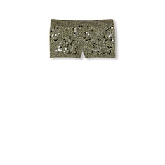 Tweed blend shorts