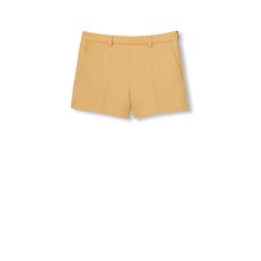 Light wool crêpe shorts