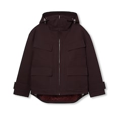 Extra fine cotton bomber jacket