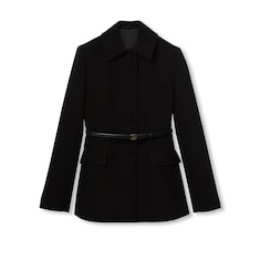 Wool crêpe jacket