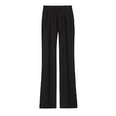 Wool silk trouser