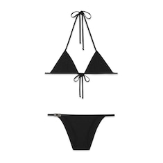 Bikini de punto brillante