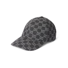 Cappellino da baseball in flanella GG