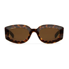 lentes de sol con marco geométrico