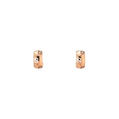 Pendientes de aro Icon de 18 ct con GG