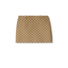 GG canvas mini skirt