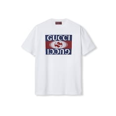 GUCCI プリント コットンジャージー Tシャツ