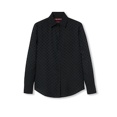 GG crêpe silk shirt