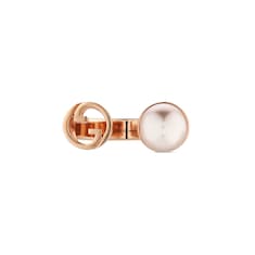 Anello Gucci Blondie con perla in resina