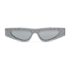 Cat-eye frame sunglasses