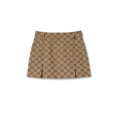 Children's GG canvas skirt