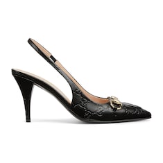 Escarpins à bride arrière avec détail Mors pour femme