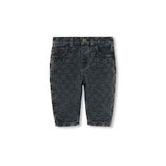 Pantalón de jacquard de denim GG para bebé