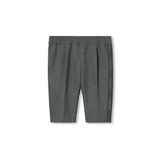 Pantalón de sarga de lana bordada para bebé