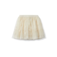 Baby embroidered tulle skirt