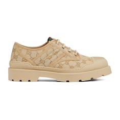 Scarpa uomo stringata con dettaglio Web