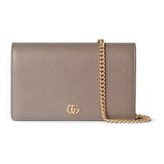 กระเป๋าสตางค์ GG Marmont wallet on chain