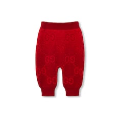 Baby GG wool jacquard pant